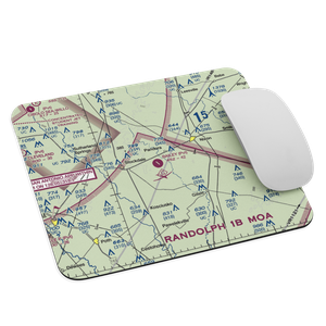 Bailey Airport (2TS8) VFR Sectional Mouse Pad