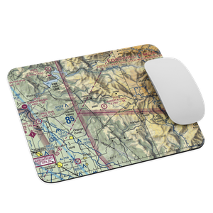 Baker & Hall Airport (77CL) VFR Sectional Mouse Pad