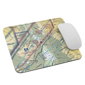 Baker Airport (0O2) VFR Sectional Mouse Pad