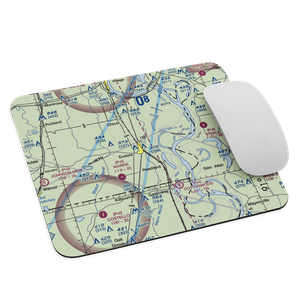 Baker Flying Service Airport (AR01) VFR Sectional Mouse Pad