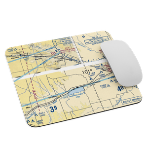 Bakers Acres Airport (5NE6) VFR Sectional Mouse Pad