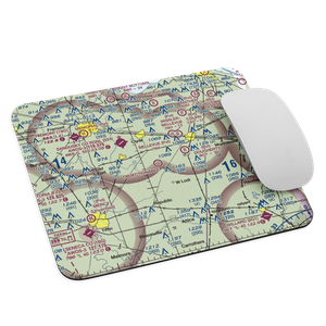 Bandit Field Airdrome Airport (5D9) VFR Sectional Mouse Pad
