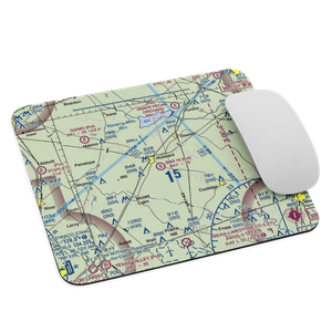 Bar 16 Airport (1TS2) VFR Sectional Mouse Pad