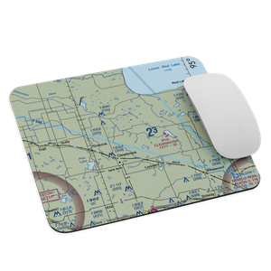 Bardwell Airstrip (72MN) VFR Sectional Mouse Pad