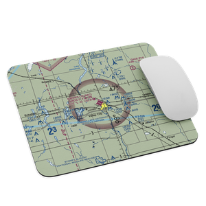 Barnes County Municipal Airport (BAC) VFR Sectional Mouse Pad