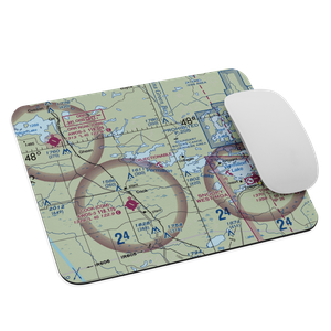 Barnes Seaplane Base (01MN) VFR Sectional Mouse Pad