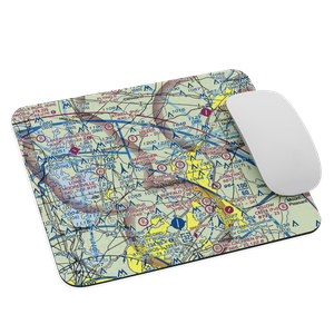 Barringer Field (NC64) VFR Sectional Mouse Pad