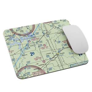 Barron Aviation Airport (MO11) VFR Sectional Mouse Pad