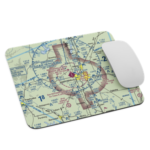 Bartlesville Municipal Airport (BVO) VFR Sectional Mouse Pad