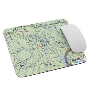 Bass Lake Airport (8MI7) VFR Sectional Mouse Pad
