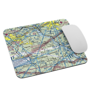 Baublitz Commercial Airport (9W8) VFR Sectional Mouse Pad