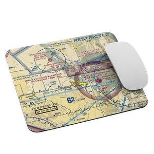 Bauer Airport (61CA) VFR Sectional Mouse Pad