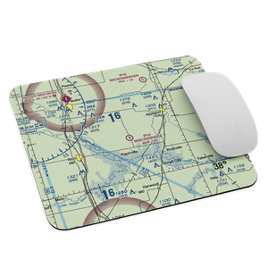 Bauer Pgi Airport (MU55) VFR Sectional Mouse Pad