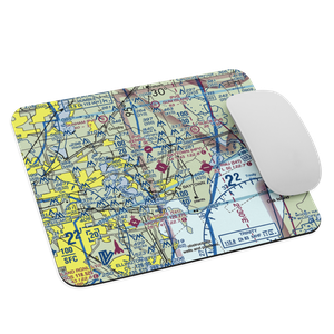 Baytown Airport (HPY) VFR Sectional Mouse Pad