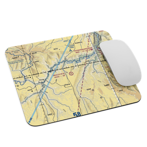 Beach Ranch Airport (OR64) VFR Sectional Mouse Pad