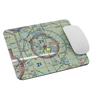 Beatrice Municipal Airport (BIE) VFR Sectional Mouse Pad