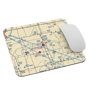 Beaver Municipal Airport (K44) VFR Sectional Mouse Pad