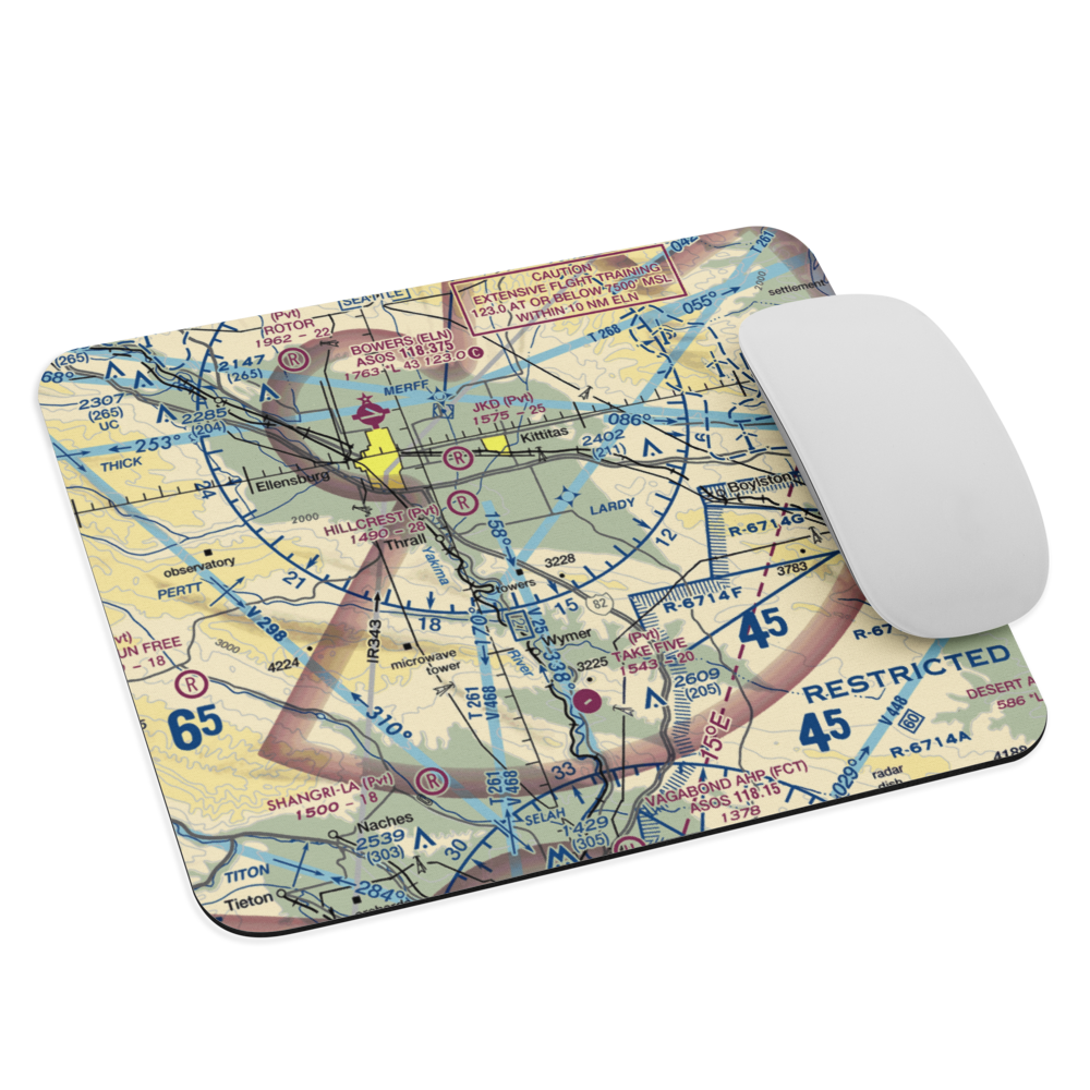 Beiter Airport (96VE) VFR Sectional Mouse Pad 