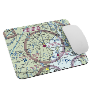 Belfast Municipal Airport (BST) VFR Sectional Mouse Pad
