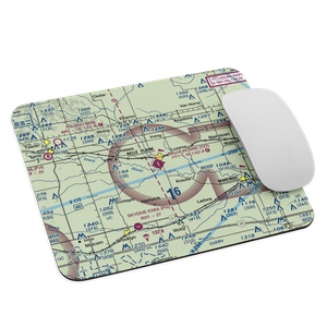 Belle Plaine Municipal Airport (TZT) VFR Sectional Mouse Pad