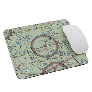 Belleville Municipal Airport (RPB) VFR Sectional Mouse Pad