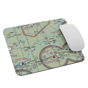 Belly Acres Ranch Airport (22MO) VFR Sectional Mouse Pad