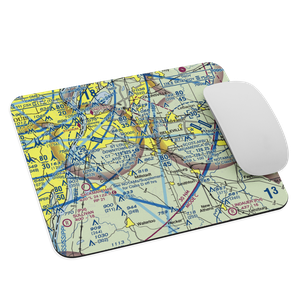 Ben Emge Airport (2IL7) VFR Sectional Mouse Pad