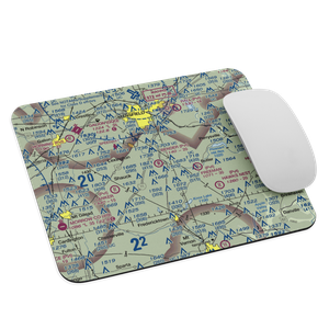 Bender Airport (9OA9) VFR Sectional Mouse Pad
