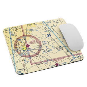 Benny White Flying Airport (XA77) VFR Sectional Mouse Pad