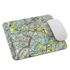 Bentley Airport (1PN0) VFR Sectional Mouse Pad