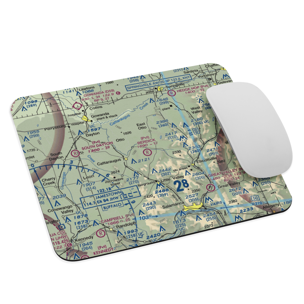 Berdick Field (0NK0) VFR Sectional Mouse Pad 