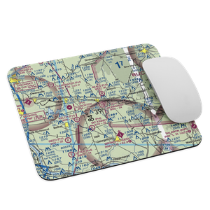 Bernie's Airport (OA10) VFR Sectional Mouse Pad
