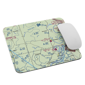 Berryhill Farms Airport (US-0106) VFR Sectional Mouse Pad