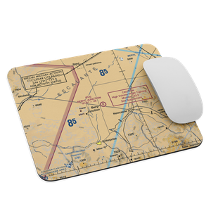 Beryl Junction Airport (UT82) VFR Sectional Mouse Pad