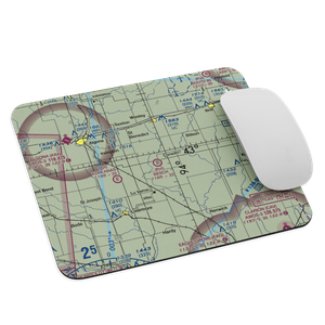Besch Airport (IA18) VFR Sectional Mouse Pad