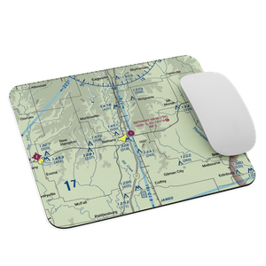 Bethany Memorial Airport (75K) VFR Sectional Mouse Pad