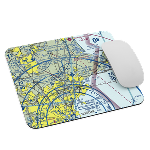 Beverly Municipal Airport (BVY) VFR Sectional Mouse Pad