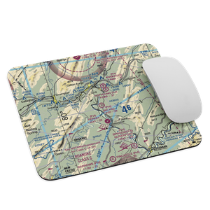 Big Hill Airport (44VA) VFR Sectional Mouse Pad