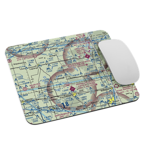 Big Long Lake Seaplane Base (4IN1) VFR Sectional Mouse Pad