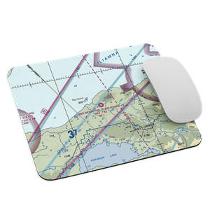 Big Mountain Airport (37AK) VFR Sectional Mouse Pad