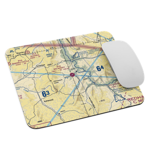 Big Muddy Ranch Airport (2OR1) VFR Sectional Mouse Pad
