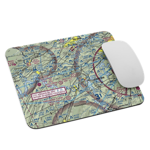 Big T Airport (80TN) VFR Sectional Mouse Pad
