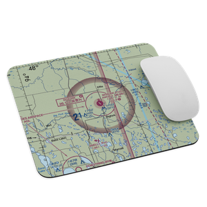 Bigfork Municipal Airport (FOZ) VFR Sectional Mouse Pad