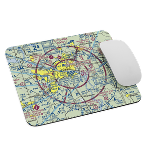 Bill & Hillary Clinton National Airport/Adams Field (LIT) VFR Sectional Mouse Pad