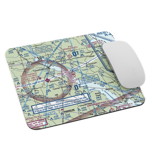 Bill Davenport Memorial Airport (3VA4) VFR Sectional Mouse Pad