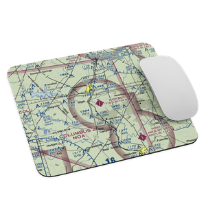 Bill Pugh Field (M22) VFR Sectional Mouse Pad
