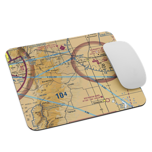 Biplane Ranch Airport (NM02) VFR Sectional Mouse Pad