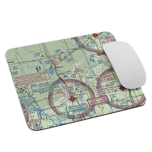 Bishman Private Airport (90MN) VFR Sectional Mouse Pad