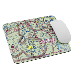 Bishop Municipal Airport (07R) VFR Sectional Mouse Pad