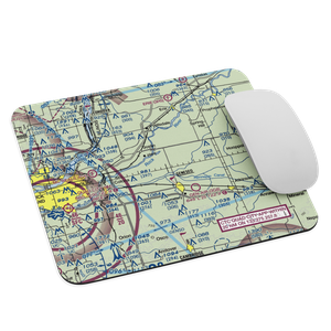 Black Airport (9IL7) VFR Sectional Mouse Pad